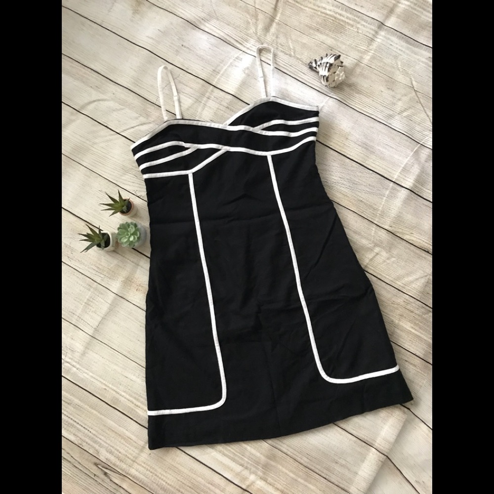 Ideology cotton black dress